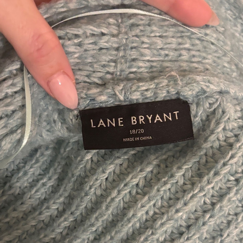 Lane Bryant Chunky Cable Knit Sweater - Picture 4 of 5